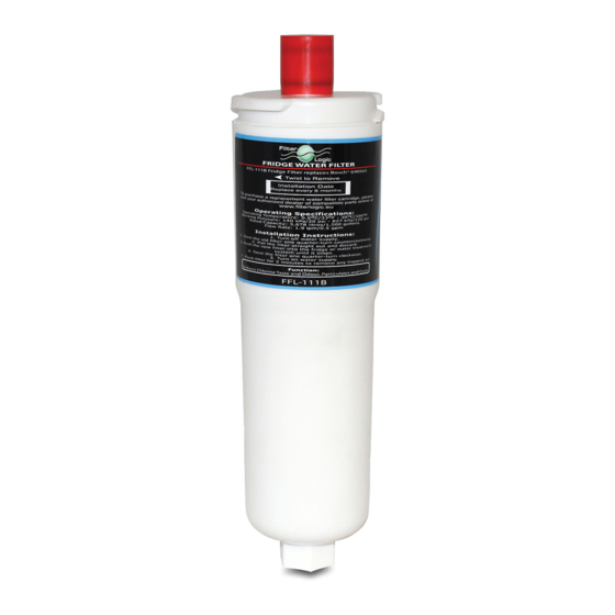 Filter Logic FFL-111B Instruction Manual