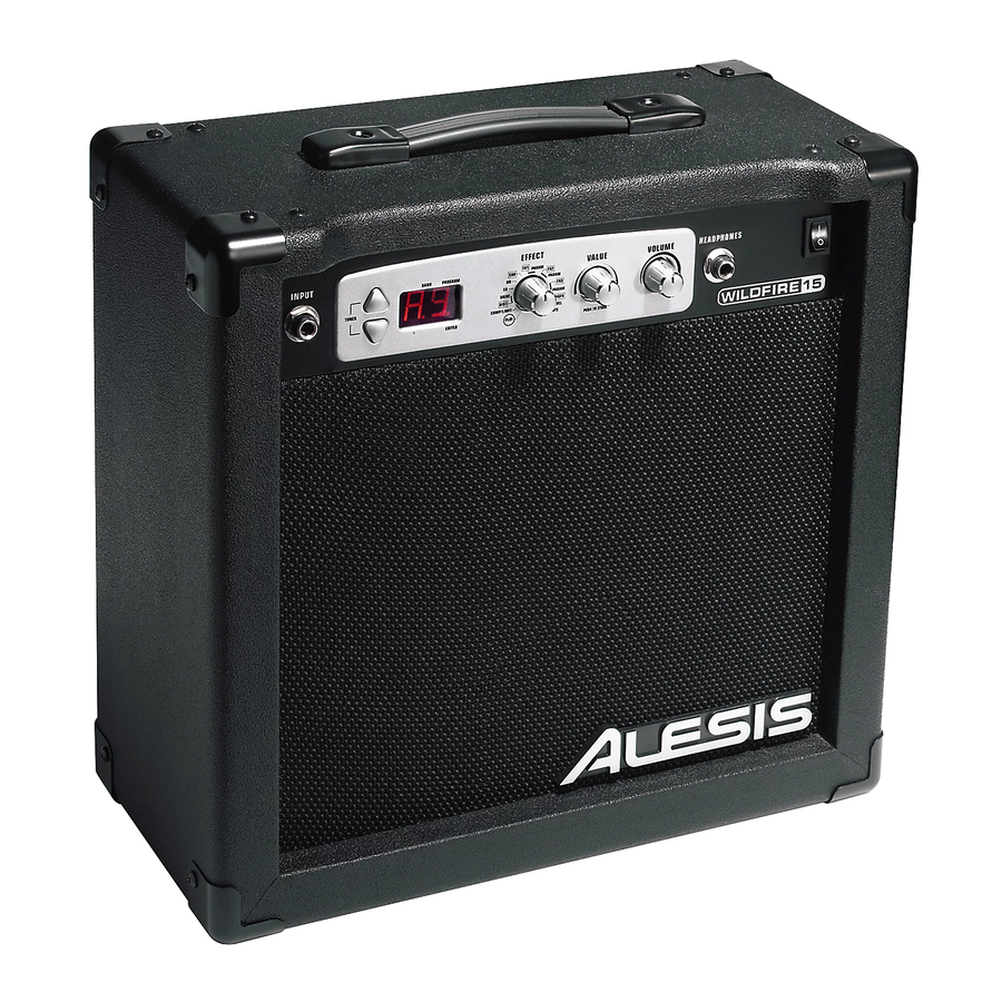 Alesis WildFire 30 Service Manual