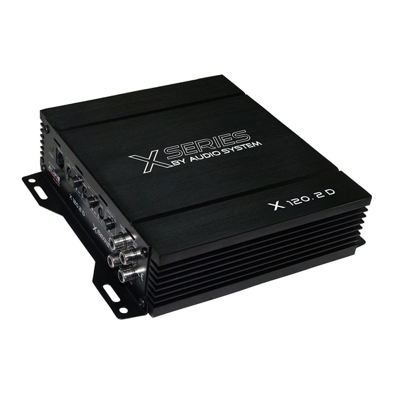 Audio System X-80.4 D Owner's Manual