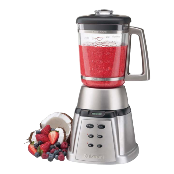 Cuisinart SmartPower Premier CBT-500C Instruction And Recipe Booklet