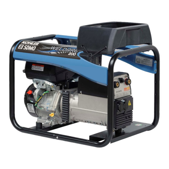 Kohler WELDARC 200 C5 Instruction And Maintenance Manual