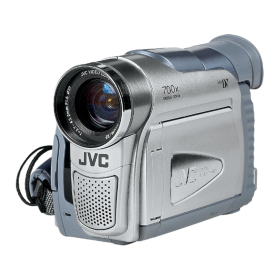 JVC GR-D20EK Mini DV Camera Manuals