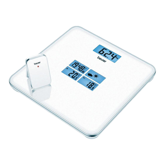 Beurer GS 80 Instructions For Use Manual