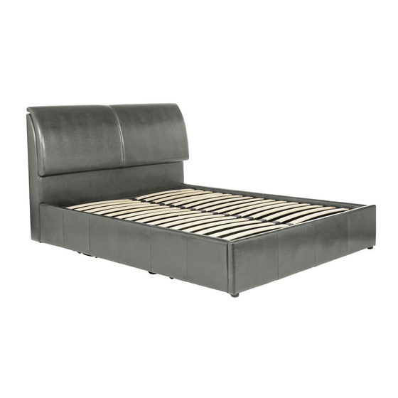 HYGENA VINCE OTTOMAN BED FRAME ASSEMBLY INSTRUCTIONS MANUAL Pdf Download ManualsLib
