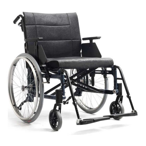 Etac Cross 5 Active Folding Wheelchair Manuals
