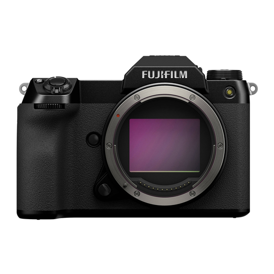 FujiFilm GFX 100s Basic Manual