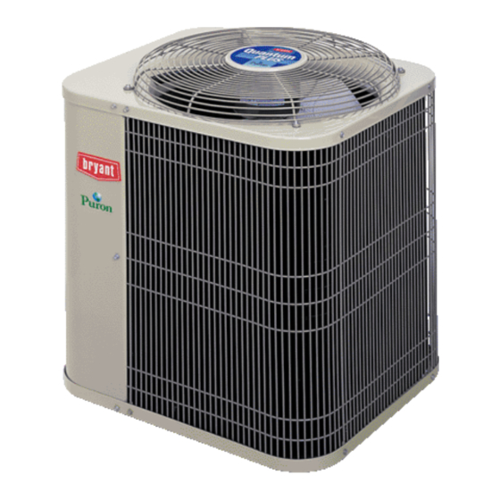 Bryant DELUXE 11 SEER R-410A User Manual