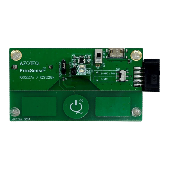 Azoteq IQS227BEV02 User Manual