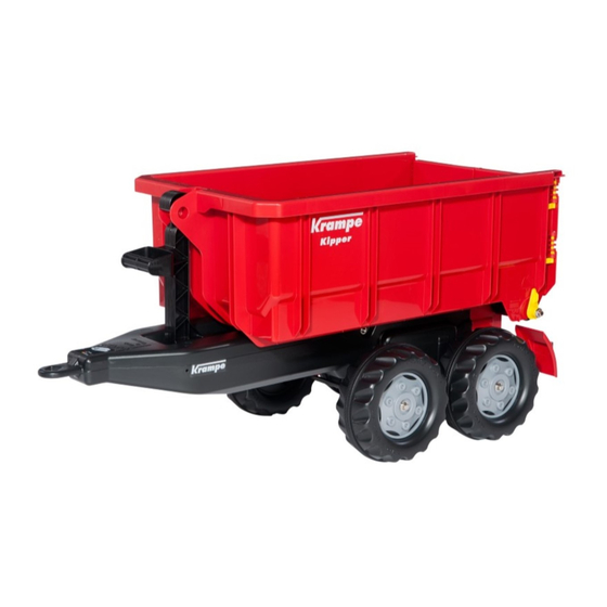 Rolly Toys Rolly Container Quick Start Manual
