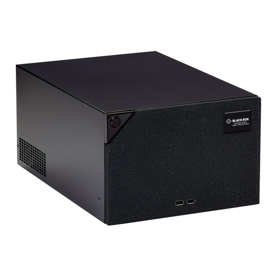 Black Box RADIAN 1000 Series Quick Start Manual