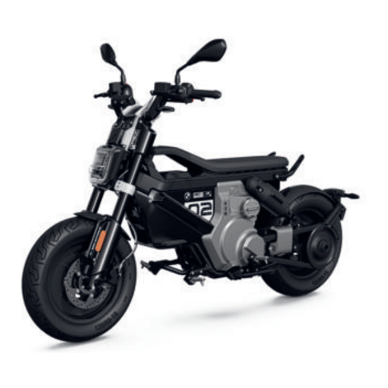 BMW Motorrad CE 02 AM 2024 Rider's Manual