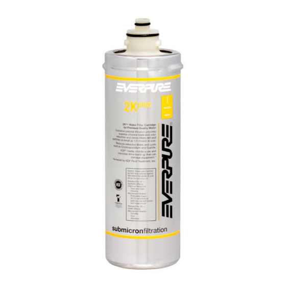 Everpure 2K-Plus EV9612-61 Specification Sheet