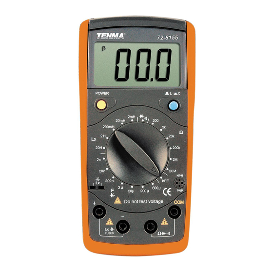 Tenma 72-8155 Operating Manual