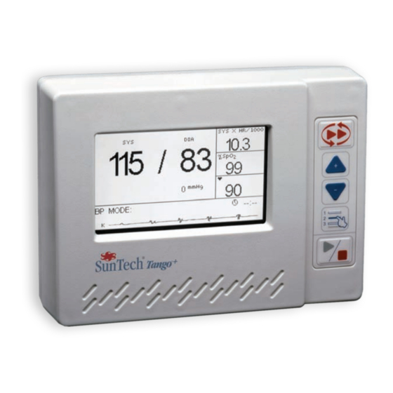 SunTech Tango+ Stress BP User Manual