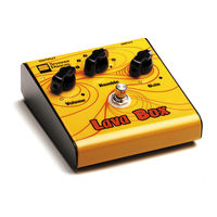 Duncan Lava BoxTM Distortion SFX-05 Product Manual