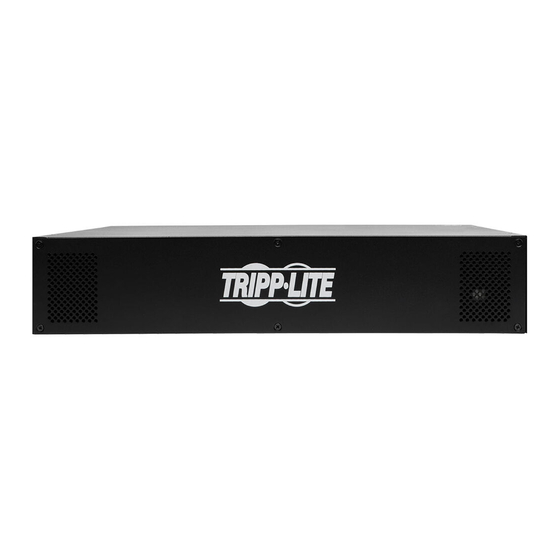 Tripp Lite PDUMH30NET Owner's Manual