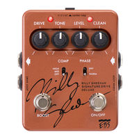 Ebs BILLY SHEEHAN SIGNATURE DRIVE DELUXE User Manual