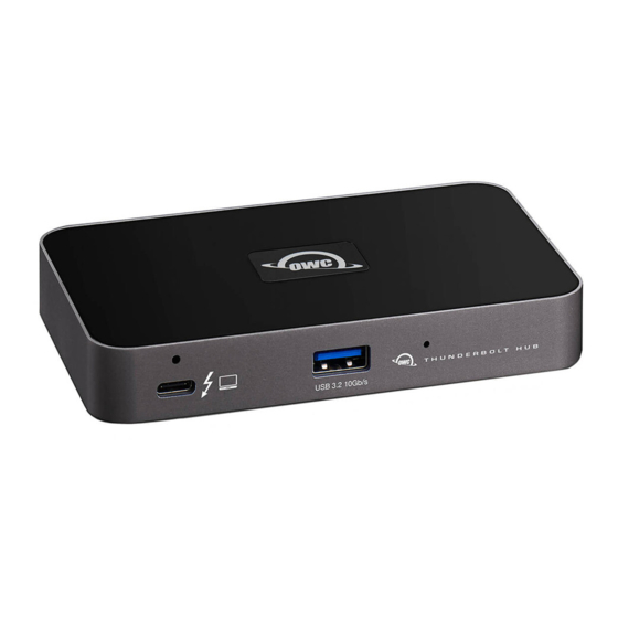 OWC THUNDERBOLT HUB User Manual