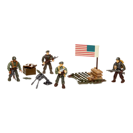 Mega Construx Call of Duty DPW86 Instructions