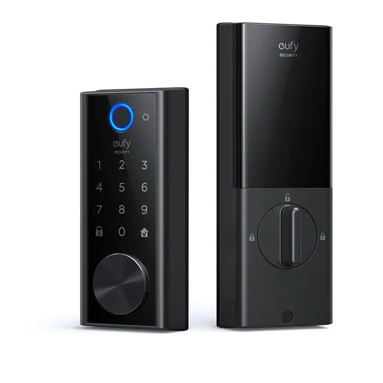 eufy Security Smart Lock Touch & Wi-Fi User Manual