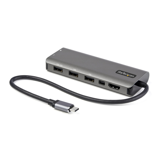 StarTech.com DKT31CMDPHPD Quick Start Manual