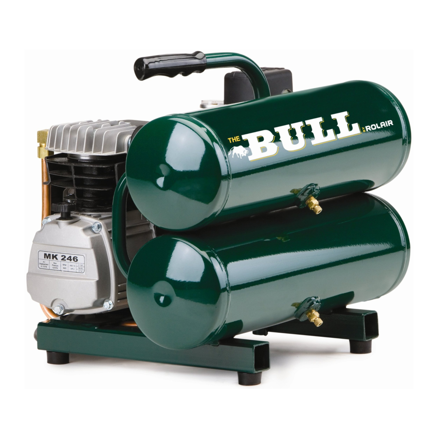 Rolair FC2002 - PORTABLE AIR COMPRESSOR Manual