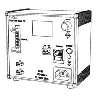 Ccs PJ2-1505-2CA-PE Instruction Manual