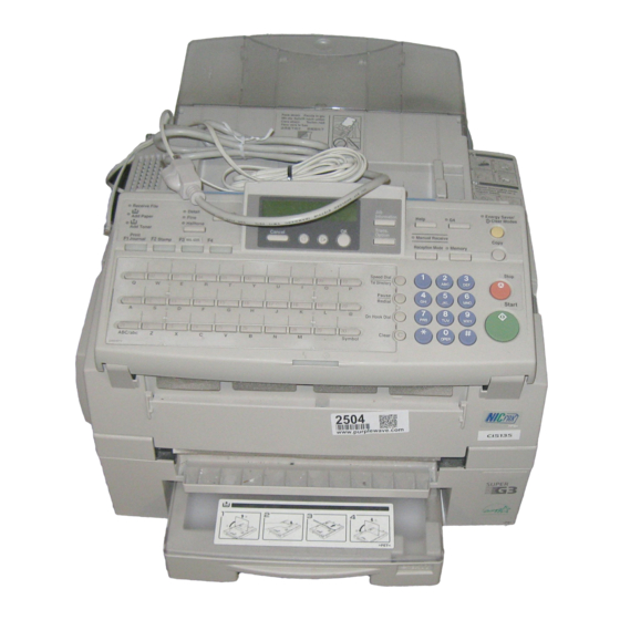 Savin 3740 Reception Features