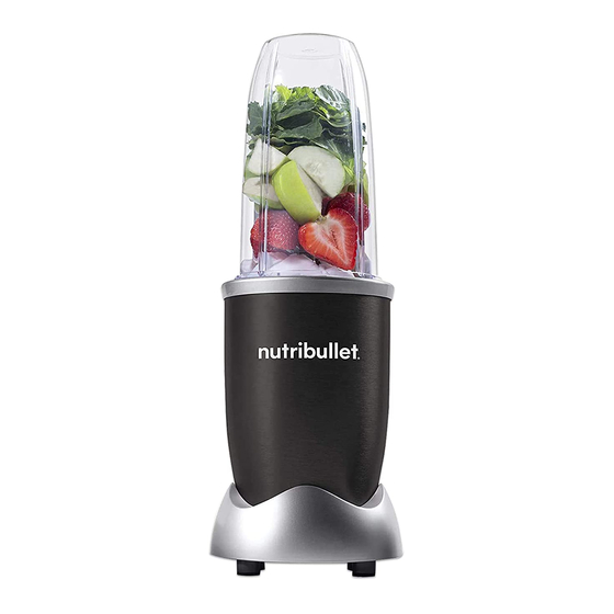 NUTRIBULLET NB-201 Care And Instructions