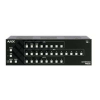 Amx Precis SD Quick Start Manual