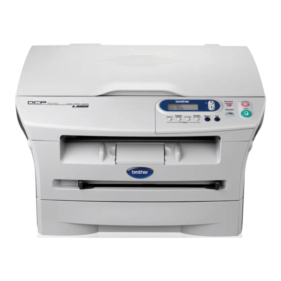 Brother DCP-7010 Quick Setup Manual