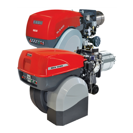 Riello RLS 1000/M MX Installation, Use And Maintenance Instructions