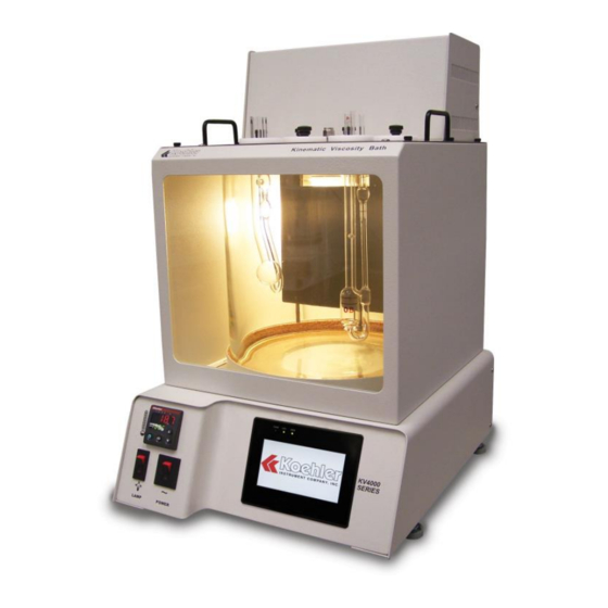 Koehler HKV4000 Operation And Instruction Manual