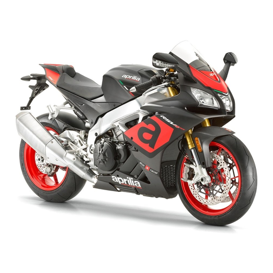 APRILIA RSV4 RF 2017 Service Station Manual