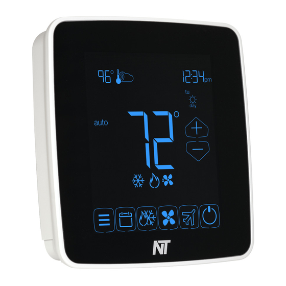 Network Thermostat NetX X7 Series Installation Addendum