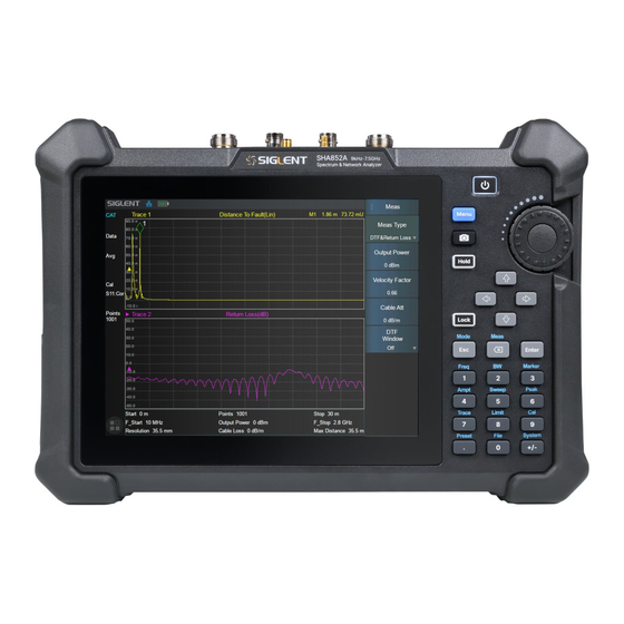 SIGLENT SHA852A User Manual