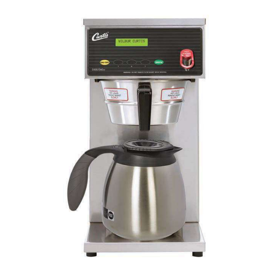 Curtis D60GT12 Series User Manual