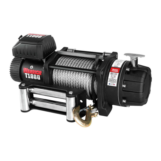 Warrior Winches T1000 Owner's Manual