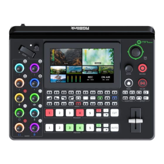 RGBlink mini-edge Quick Start Manual