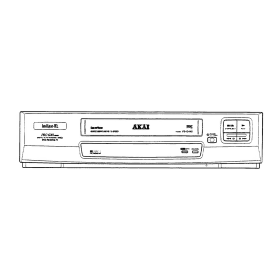 Akai VS-G240EA Service Manual