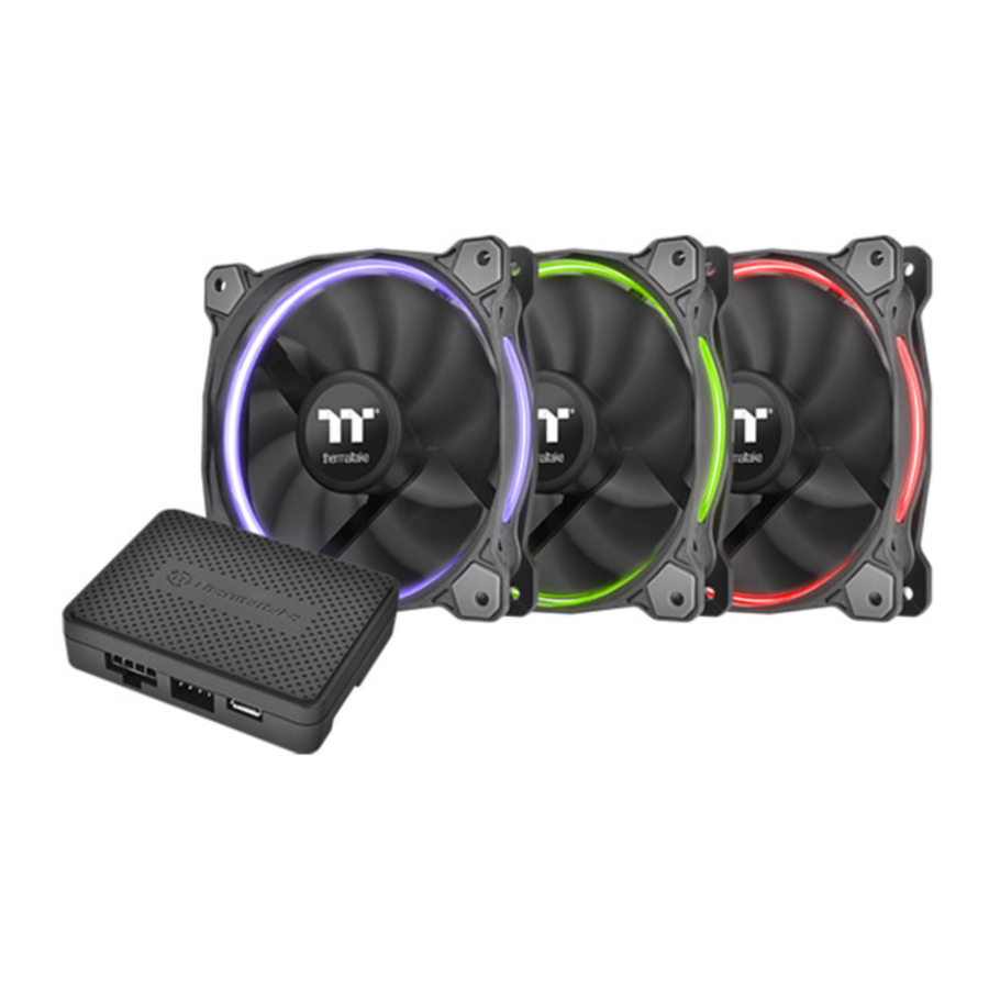 Thermaltake Riing 12 TT Premium Edition - Radiator Fan Manual