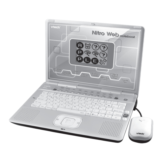 VTech 80-065041 - Nitro Web Notebook User Manual