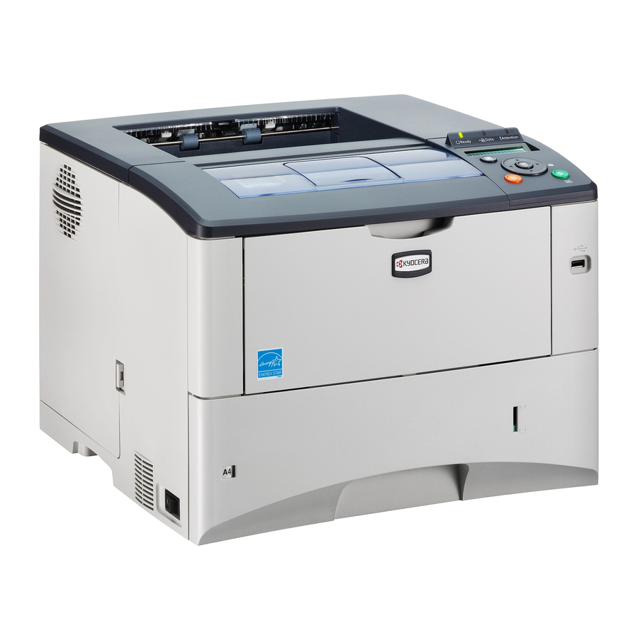 Kyocera FS-2020D Operation Manual