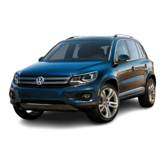 Volkswagen 2013 Tiguan User Booklet