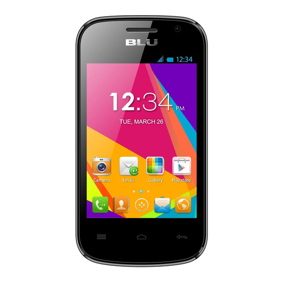 Blu Dash JR User Manual