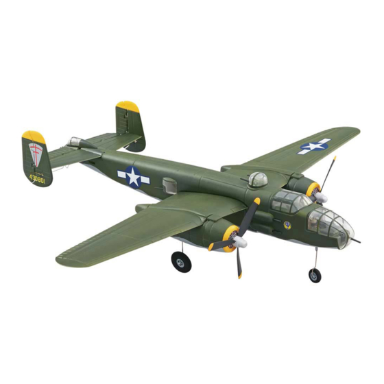 Flyzone B-25 mitchell User Manual