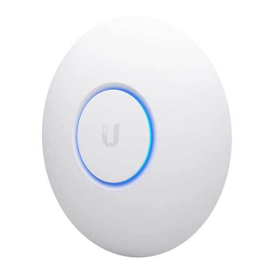 Ubiquiti UniFi nanoHD UAP-nanoHD Quick Start Manual