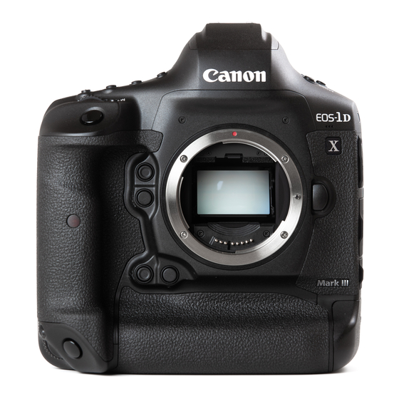 Canon EOS 1D Instruction Manual