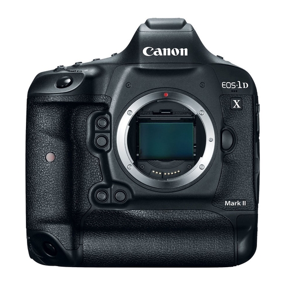 Canon EOS 1D Software Instruction Manual