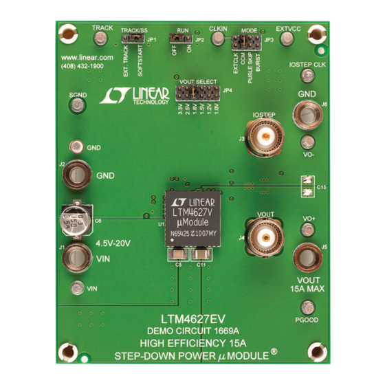 Linear Technology DC1669A Demo Manual